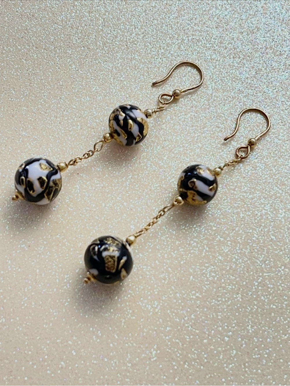 Vintage Venetian Drop Earrings